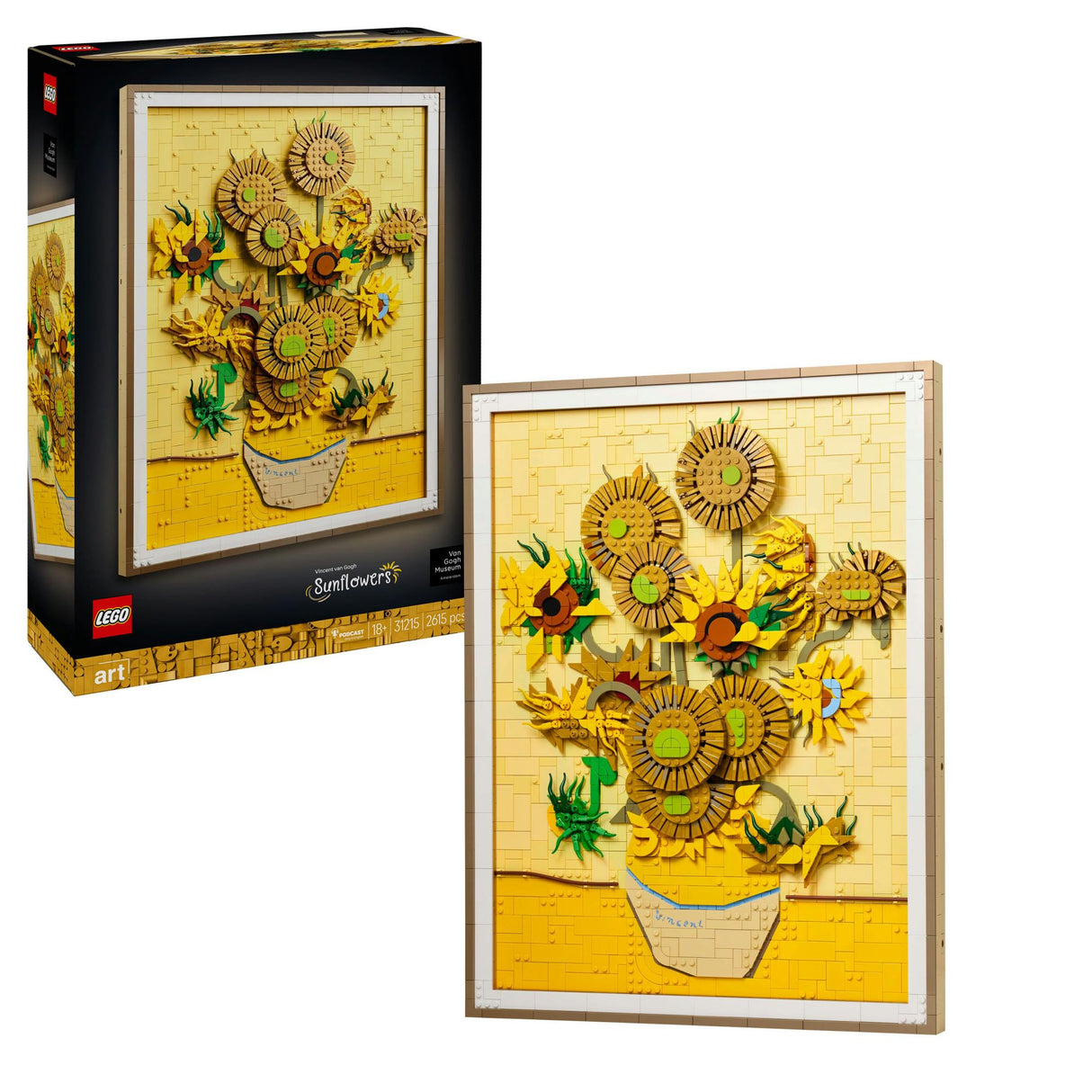 LEGO 31215 Art Vincent van Gogh - Sunflowers LEGO