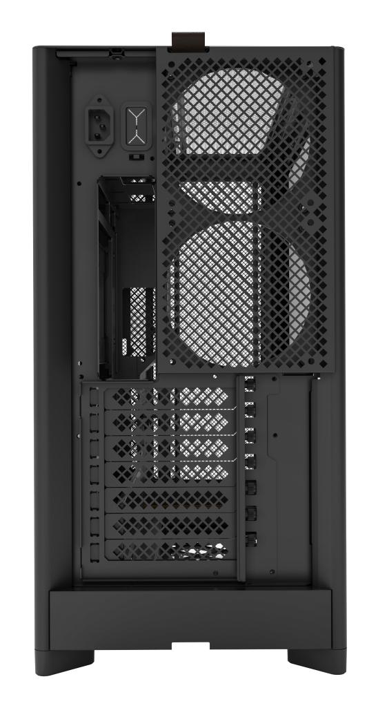 Montech HS01, Mesh front, ATX, no fans - Black Telon Technology Co Ltd (Montech)