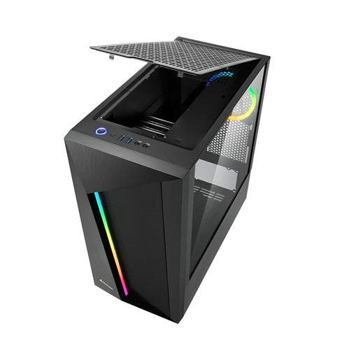 Sharkoon REV100, tower case (black, tempered glass) Sharkoon
