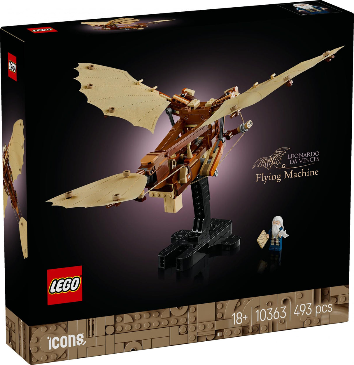 LEGO 10363 Icons Leonardo da Vinci's Flying Machine LEGO