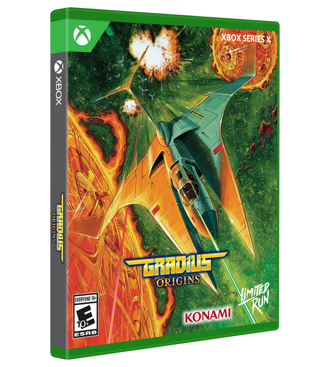 Gradius Origins – Gradius II-omslag – Import – Xbox Series X – forside
