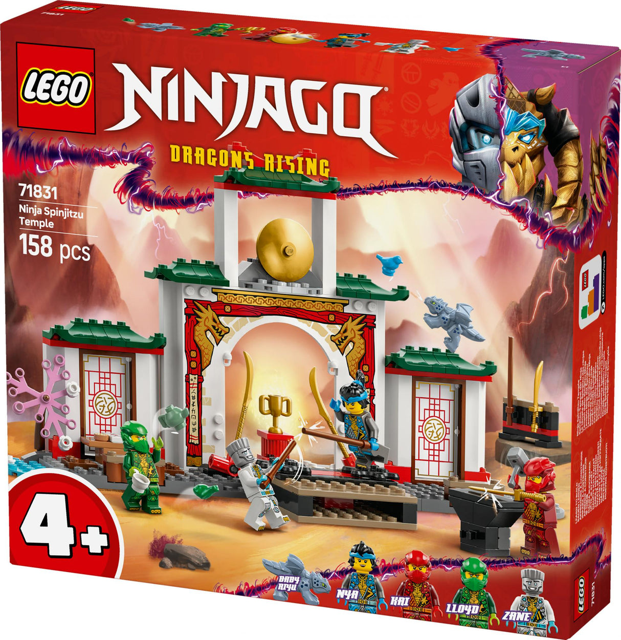 LEGO 71831 Ninjago Spinjitzu Ninja Temple LEGO