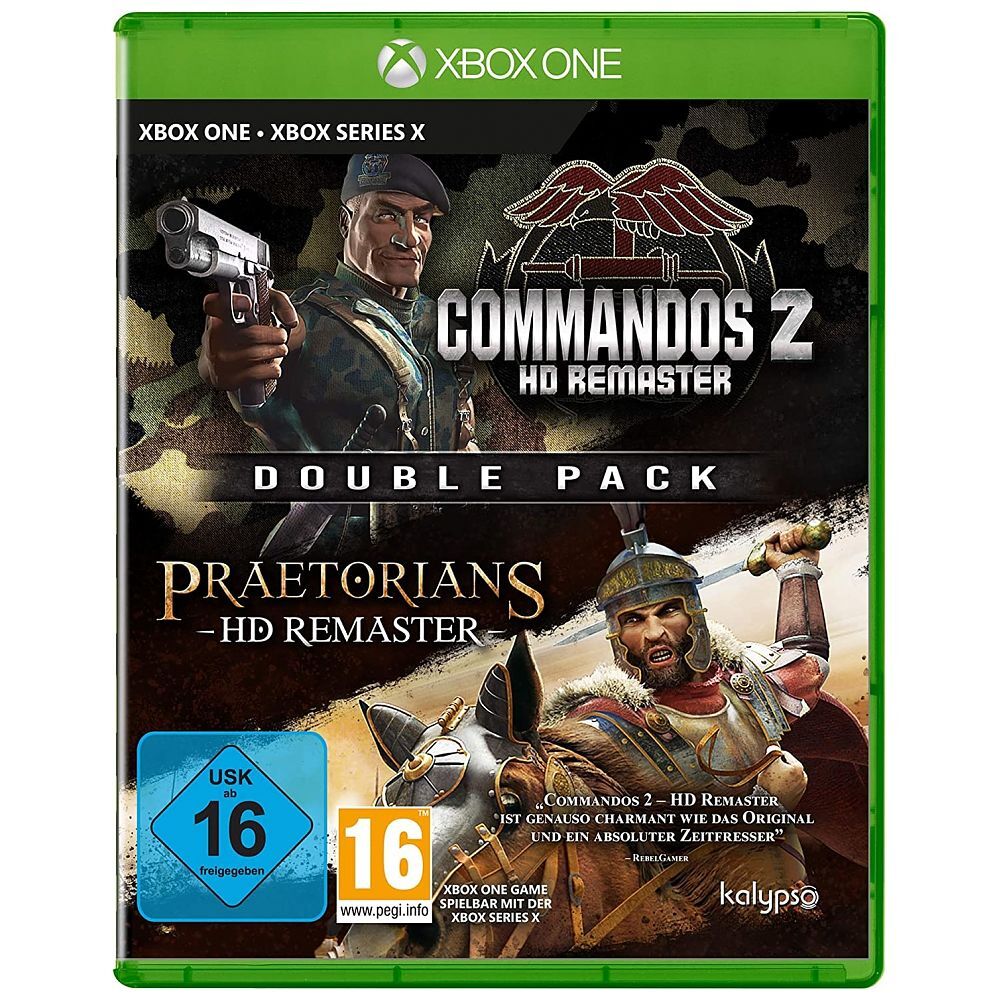 Commandos 2 & Praetorians: HD Remaster Double Pack – italiensk omslag – Xbox One – spilomslag