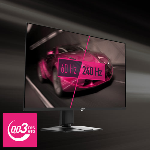 MSI MPG 321URXDE QD-OLED – skærm – Sort