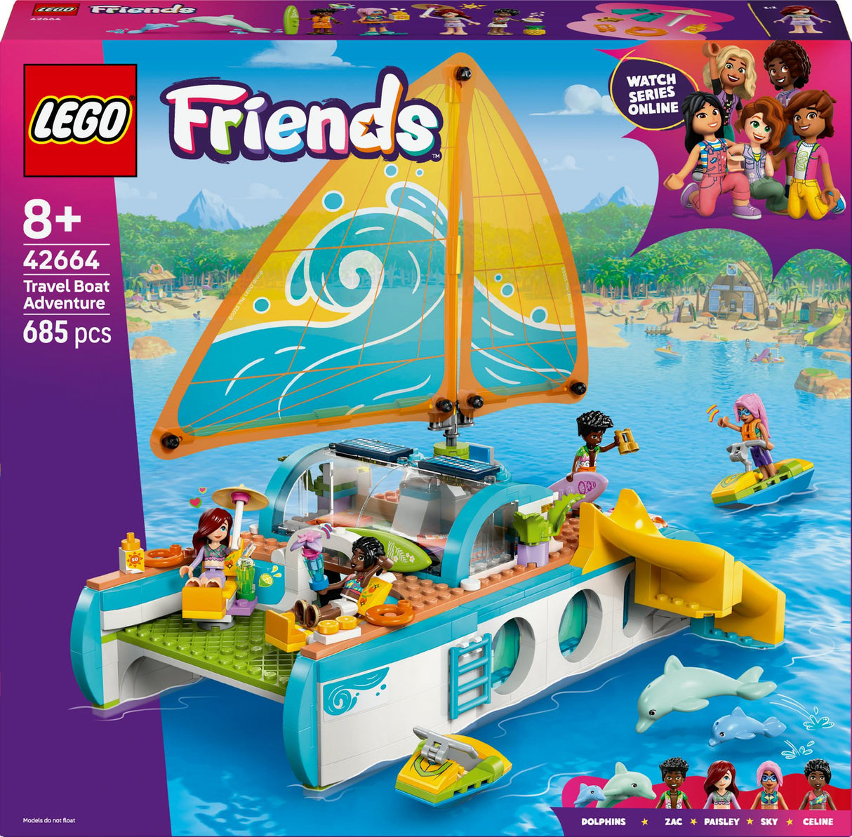LEGO 42664 Friends Sailing Adventure LEGO
