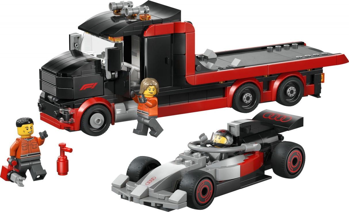 LEGO 60493 City F1 Truck with Audi F1 racing car LEGO