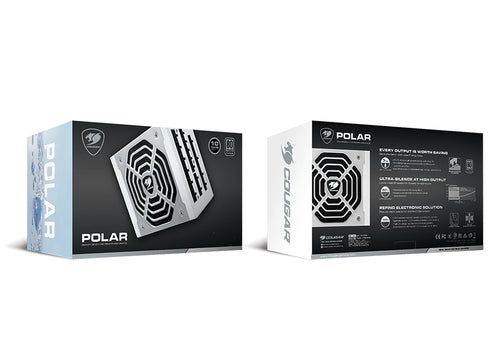 COUGAR Polar 1200W ATX3.1 / 80 Plus Platinum, modulær strømforsyning – produktdetalje
