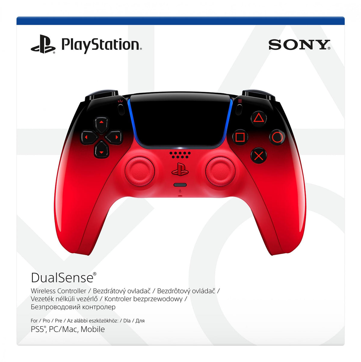 Sony DualSense-controller til PS5 – Techno Red – produktdetalje 3
