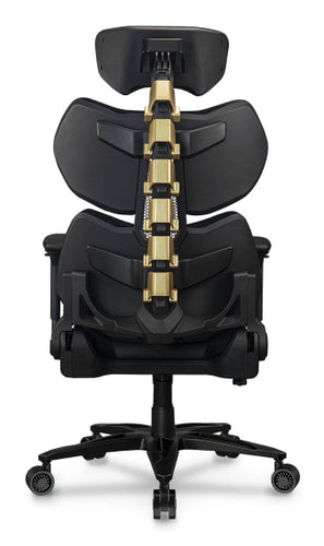 COUGAR Terminator Elite Gold, sort gamingstol – produktdetalje