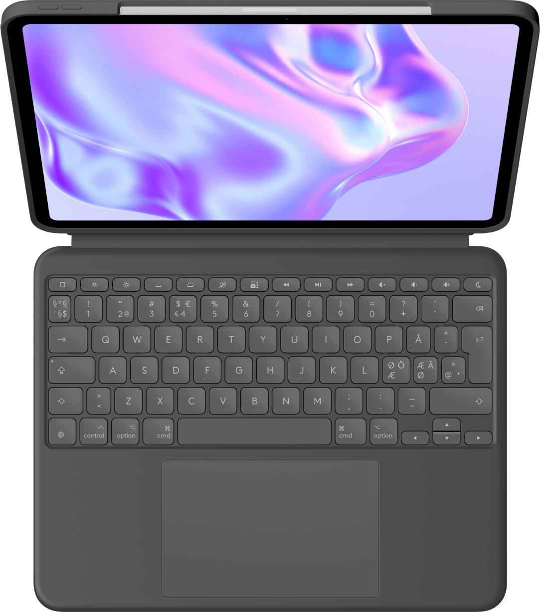 Logitech - Combo Touch for iPad Pro 13-inch (M4) - Graphite - Pan - Nordic Logitech
