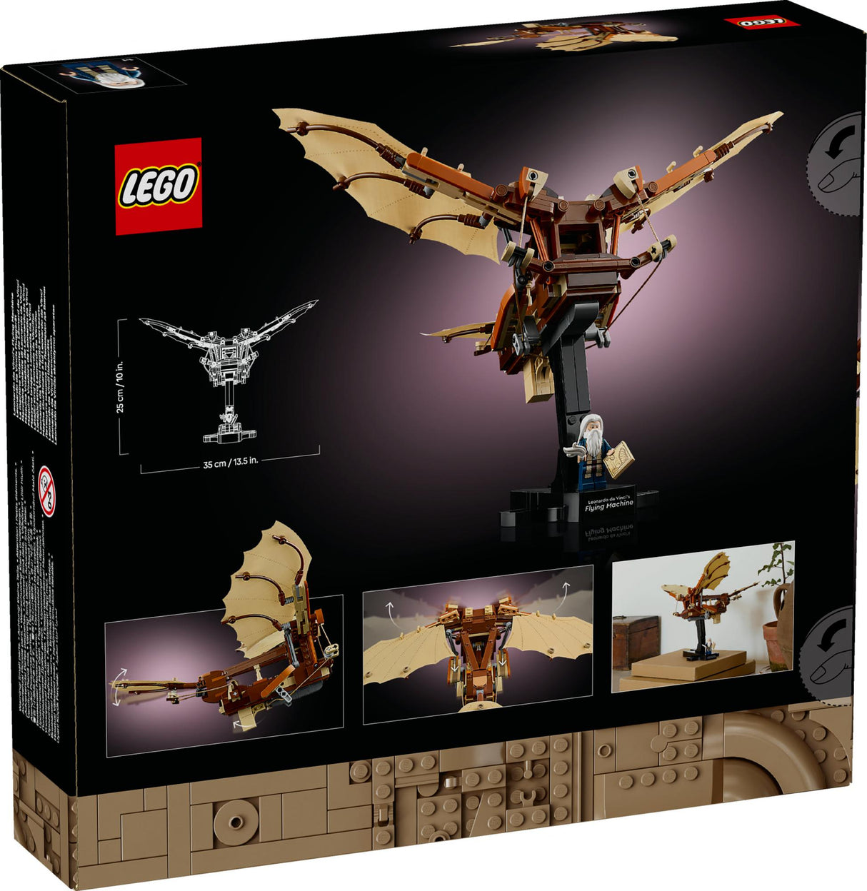 LEGO 10363 Icons Leonardo da Vinci's Flying Machine LEGO