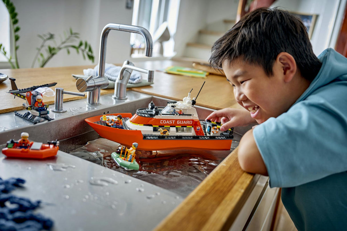 LEGO - LEGO City - Coast Guard Rescue Boat & Helicopter (60504) LEGO