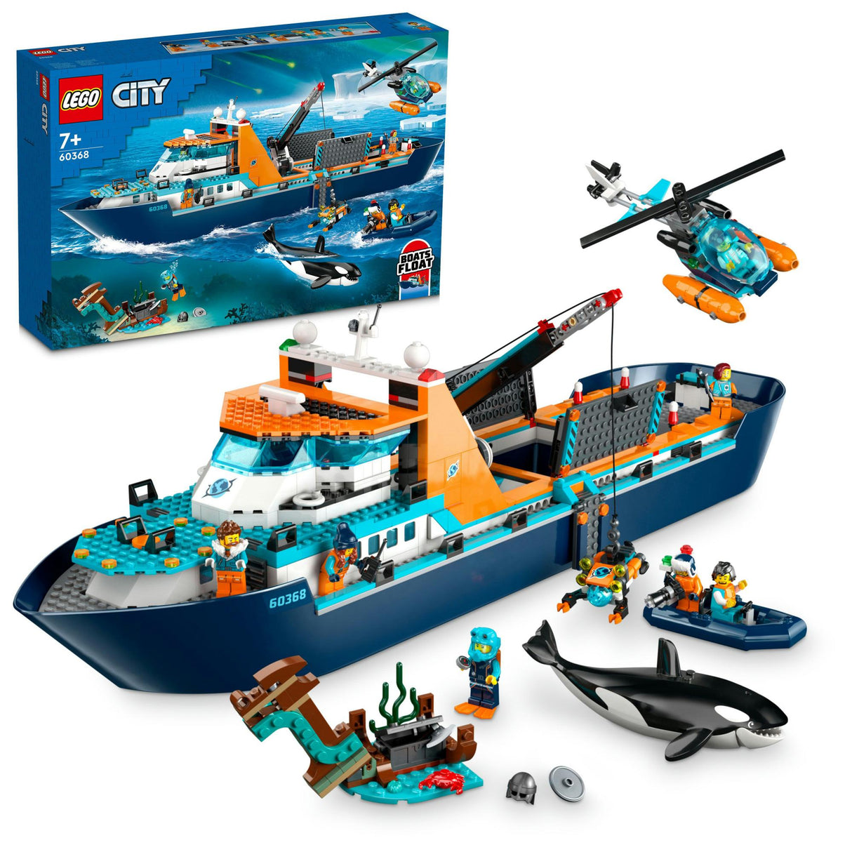 LEGO 60368 City Arctic Exploration Ship LEGO
