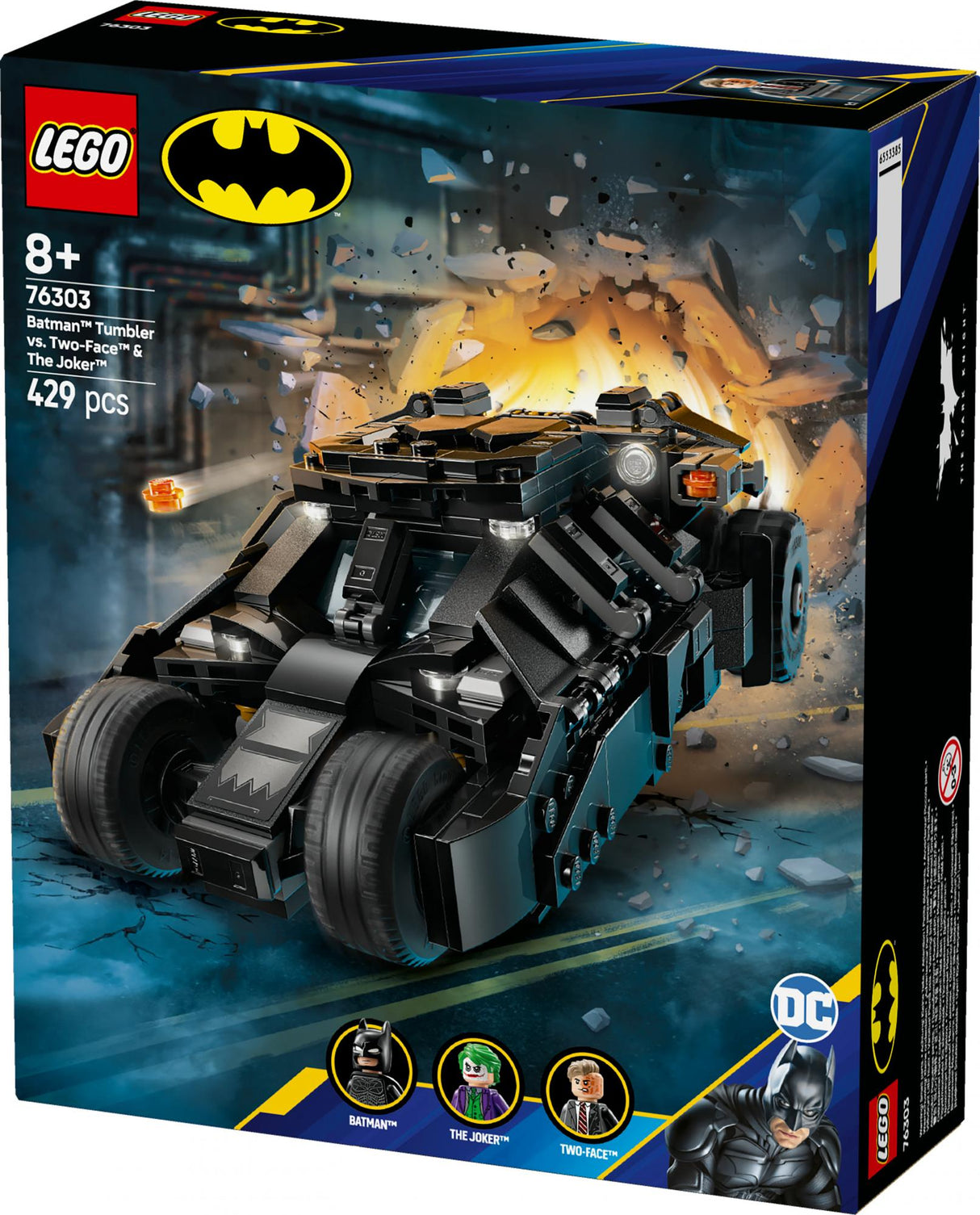 LEGO 76303 DC Super Heroes Batman Tumbler vs. Two Face & The Joker LEGO