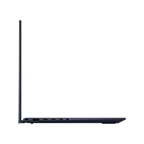 ASUS ExpertBook B9 OLED B9403CVAR-PP1735X – set fra siden (vinkel 2); tastaturlayout illustrativt