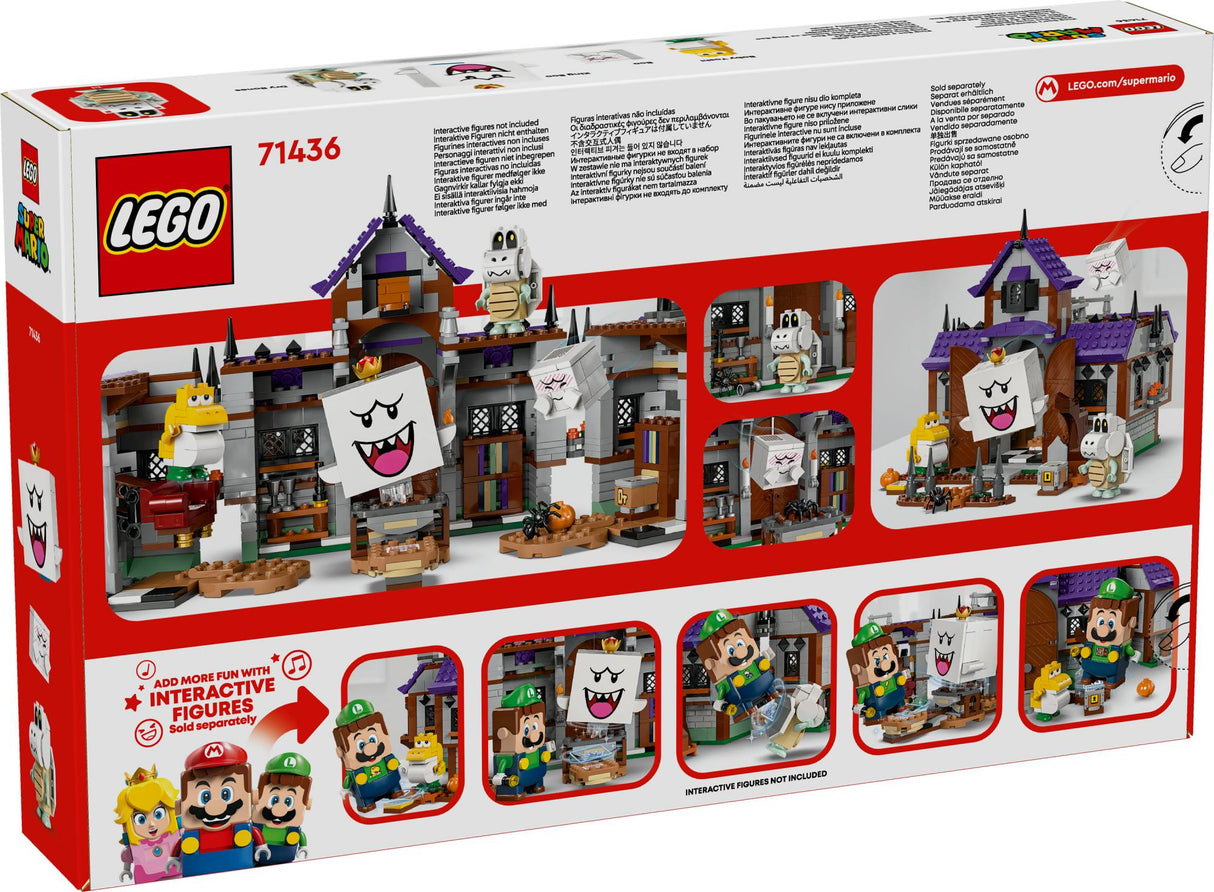 LEGO 71436 Super Mario King Boo's Haunted House LEGO