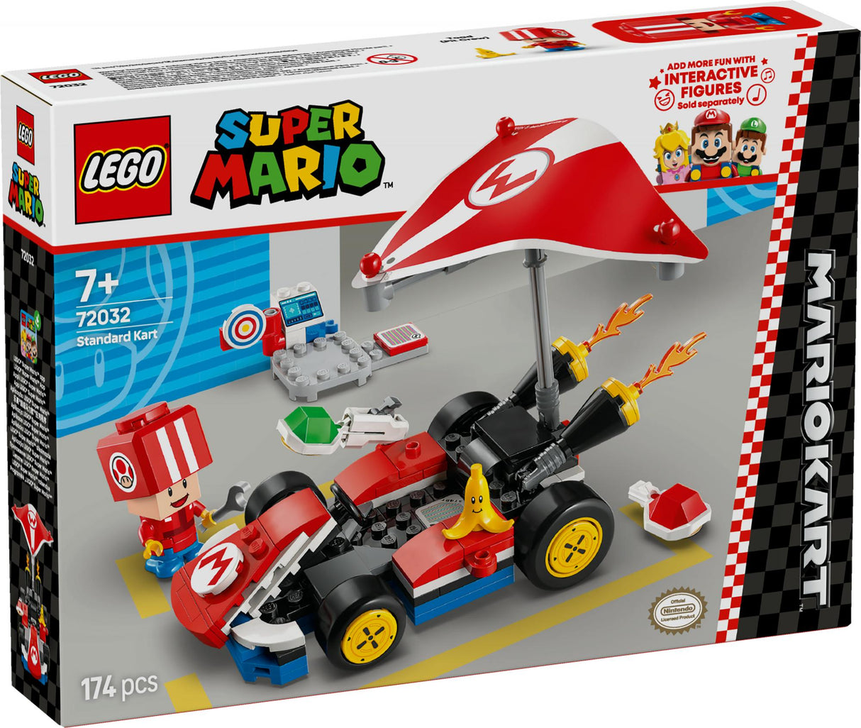 LEGO 72032 Super Mario - Mario Kart: Standard Kart LEGO