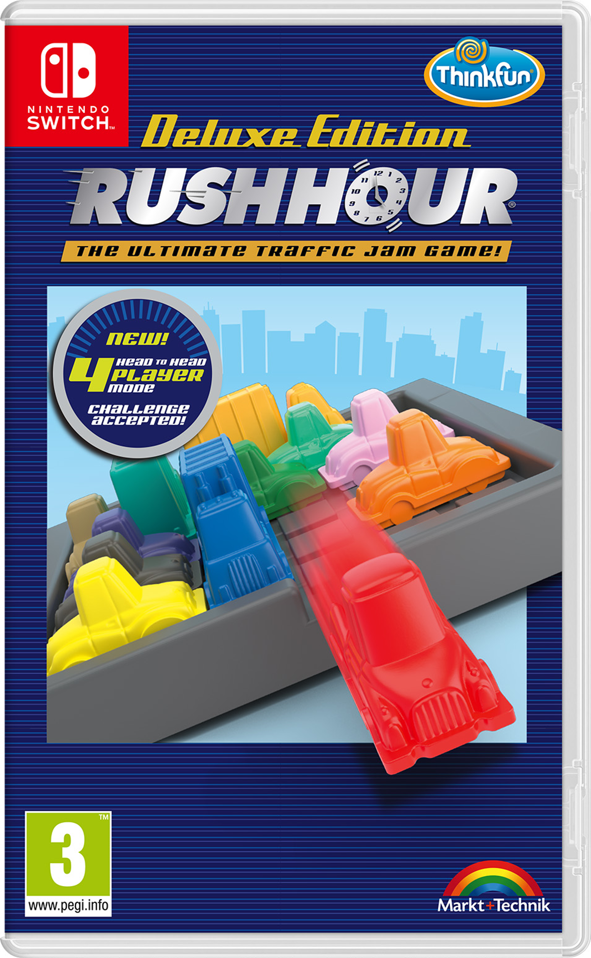 Ravensburger Rush Hour – Code in a Box – forside til Nintendo Switch