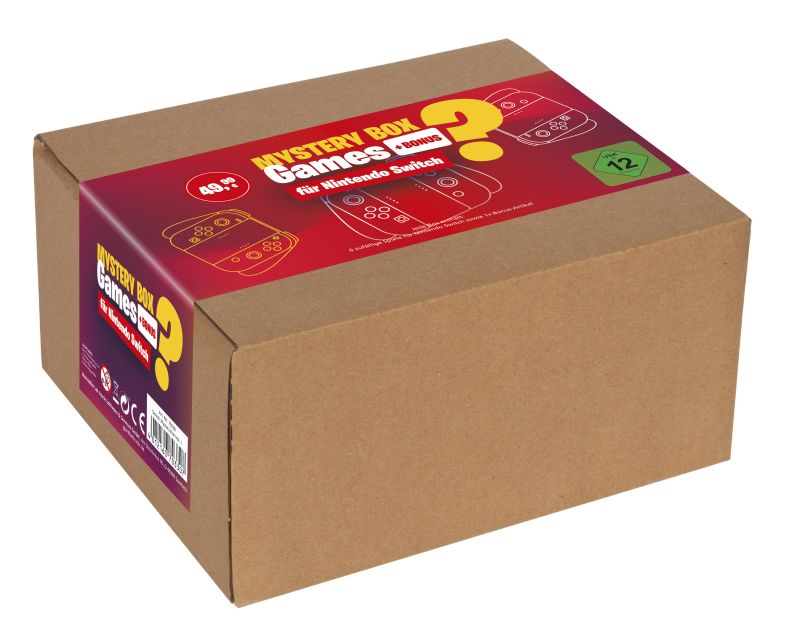 Nintendo Switch Mystery Box Vol. 1 – 6 Switch-Spiele + Bonusartikel