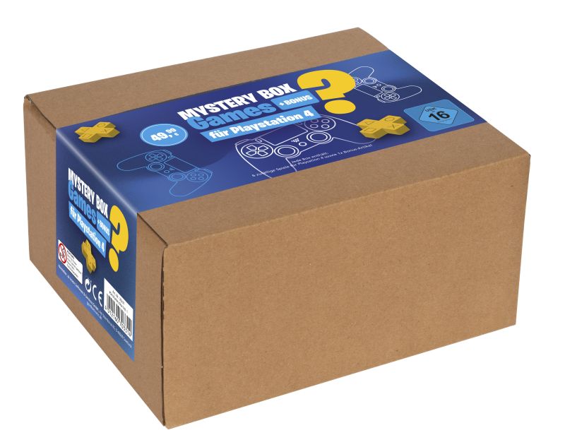 PS4 Mystery Box Vol. 1 – 6 PlayStation 4 Spiele + Bonusartikel