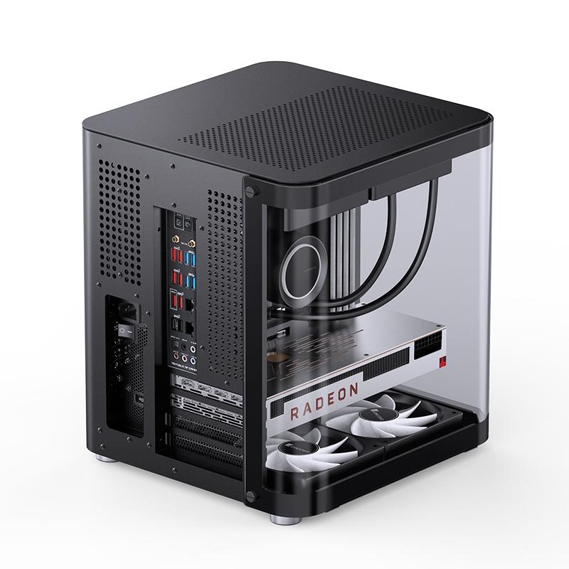 Jonsbo TK-1 Black, Micro ATX/ITX, rounded glass Dongguan Sibositong Industrial Co., Ltd. (Jonsbo)