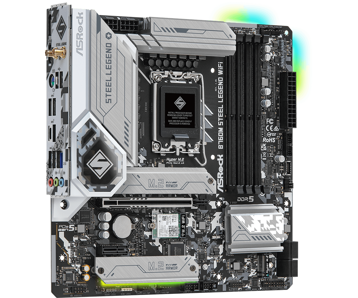 ASRock B760M STEEL LEGEND WLAN