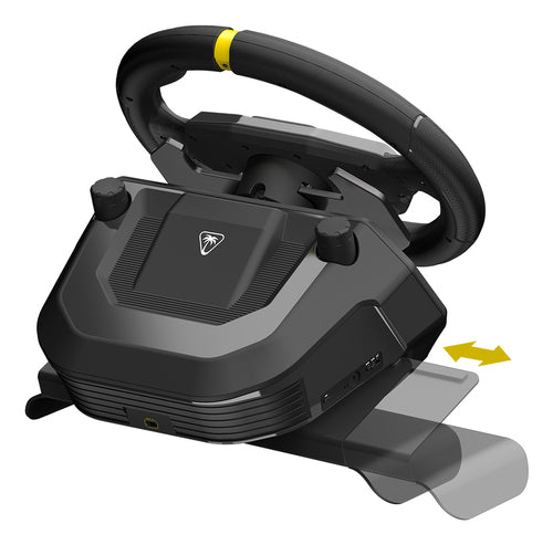 Turtle Beach Racer Wireless – Trådløst rat til Xbox og PC – rat skråt bagfra med støtte