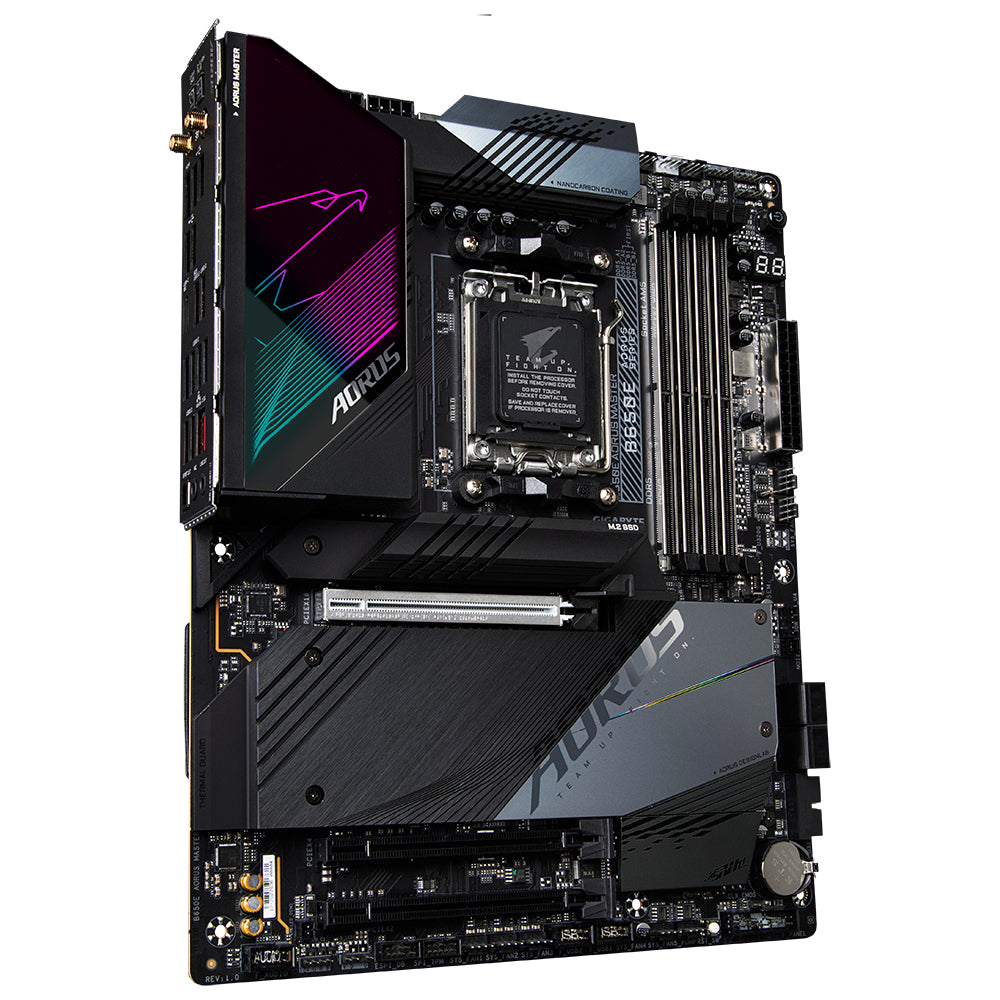 GIGABYTE B650E AORUS MASTER, motherboard (black) GigaByte
