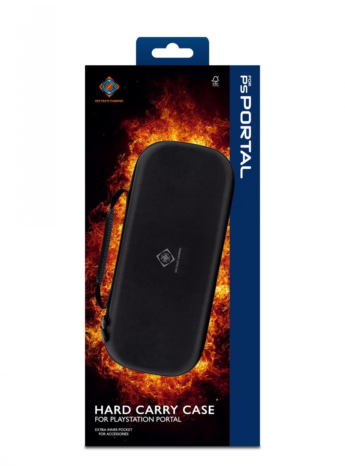 Playstation Portal Hard Carry Case, Black deltaco_gaming