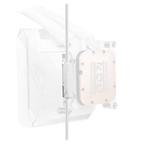 ASUS ROG STRIX SLC IV 360 ARGB LCD WHT – indvendig opbygning eller underside