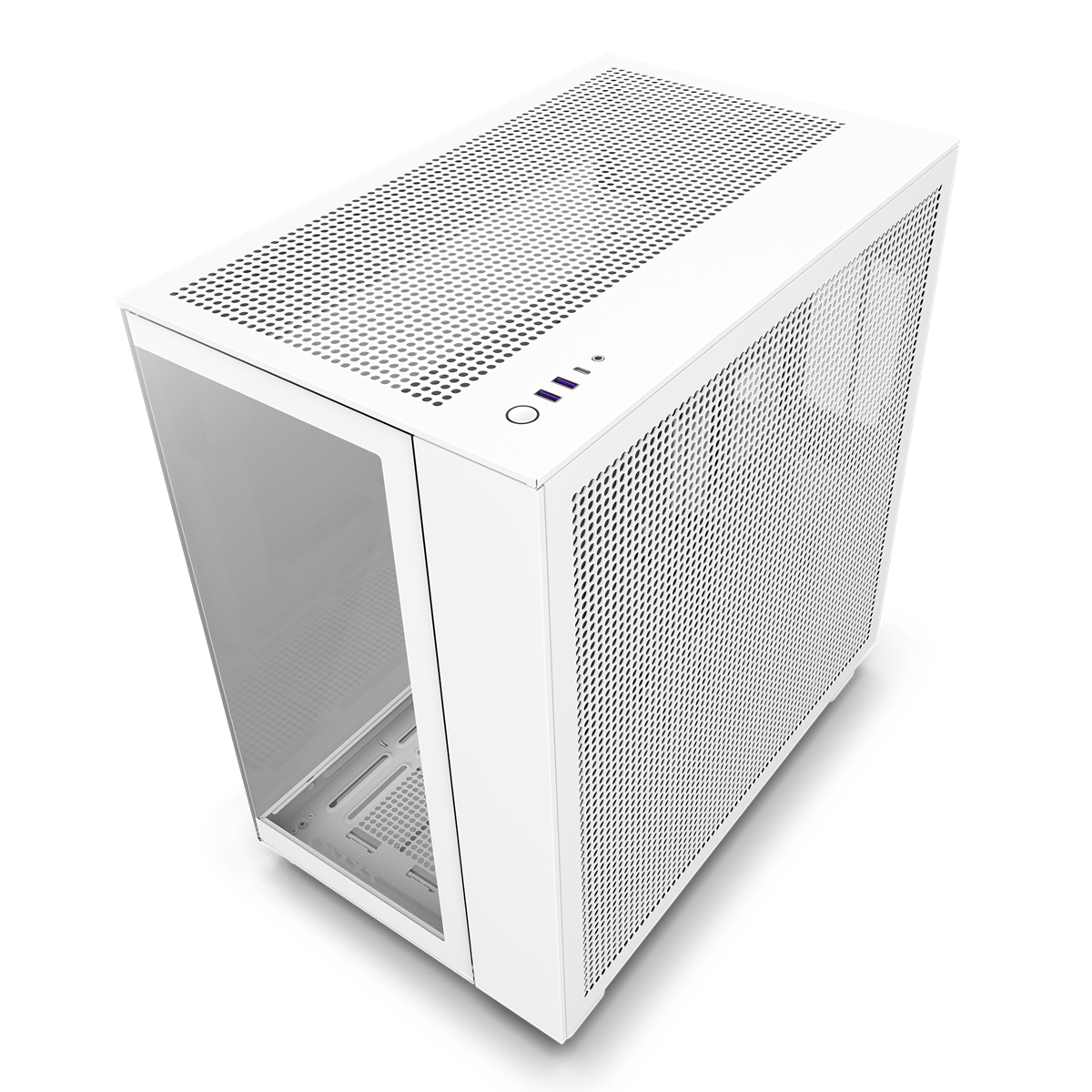 NZXT H9 Flow Weißes Zweikammer-Mid-Tower-Gehäuse