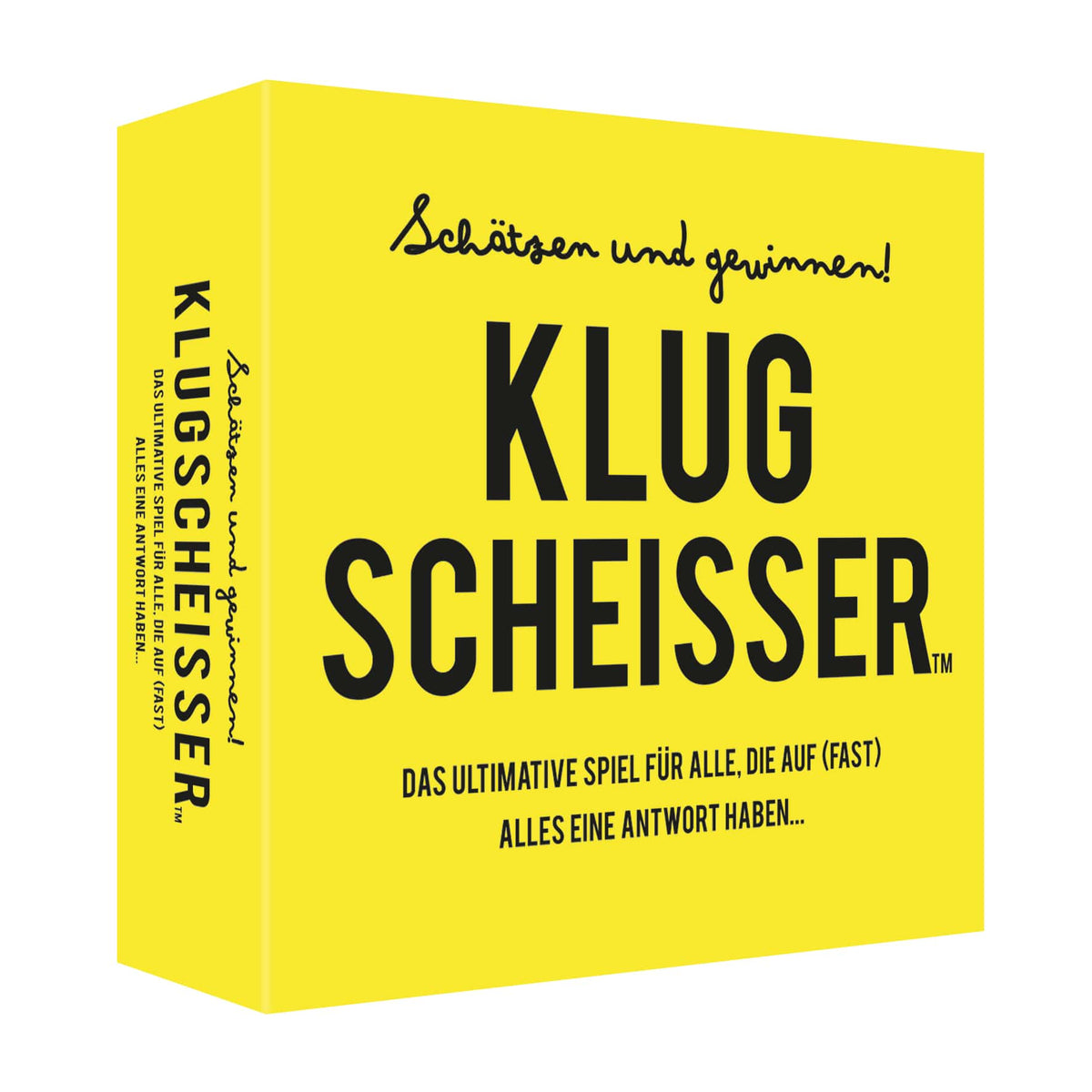 Klugscheisser - Schätzen und Gewinnen! – Tysk spilæske