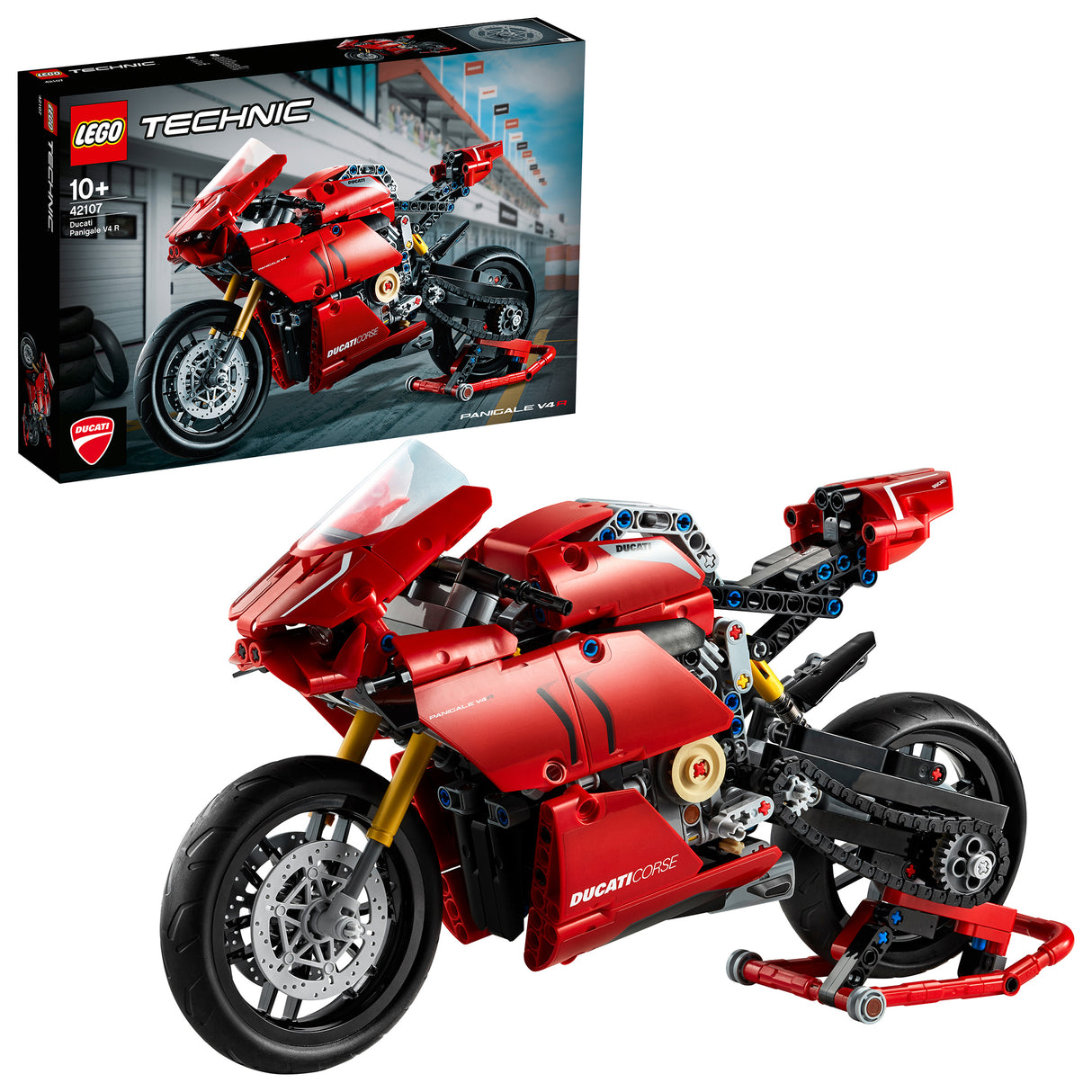 LEGO 42107 Technic Ducati Panigale V4 R, construction toy LEGO