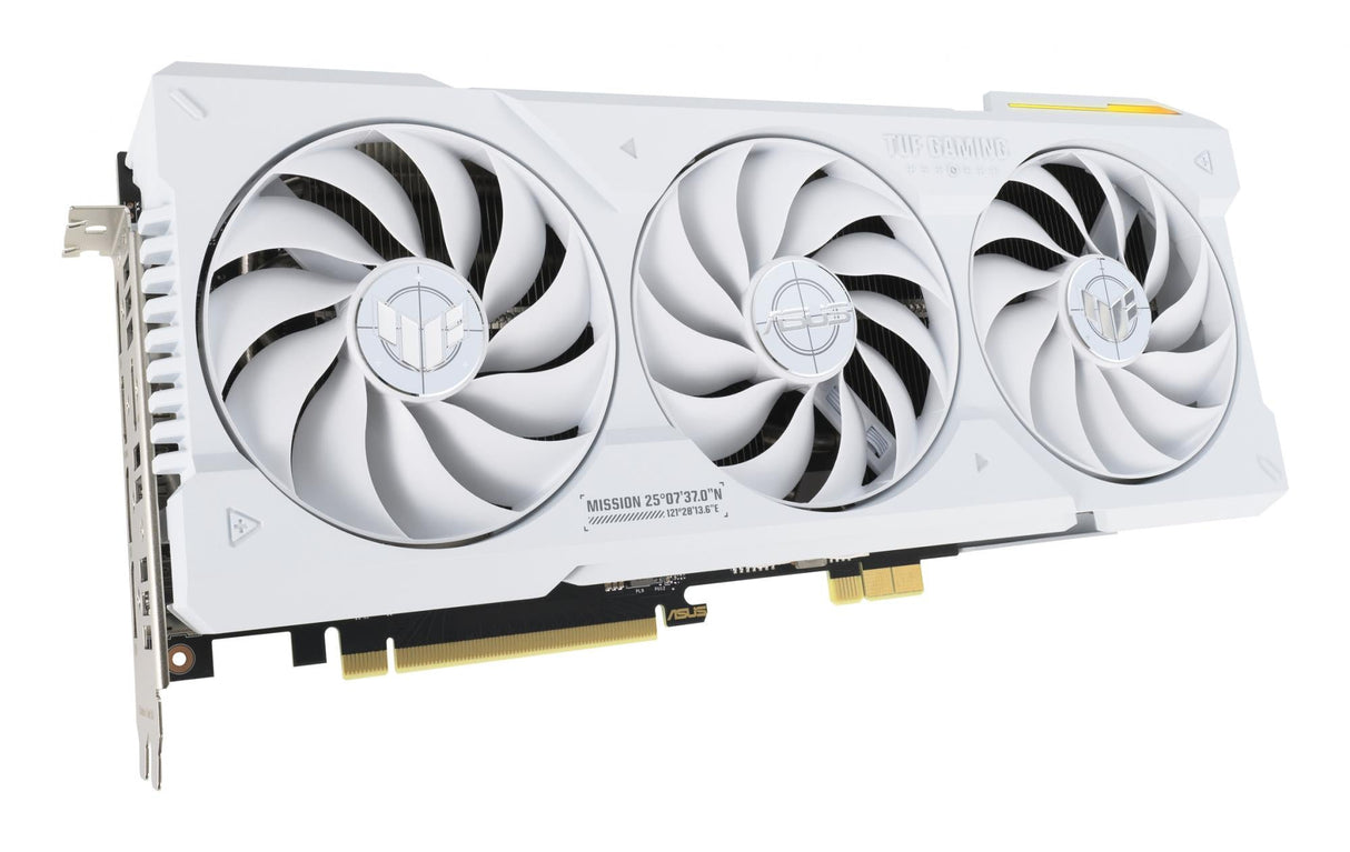 ASUS GeForce RTX 4070 TI SUPER 16GB TUF OC GAMING WHITE EDITION BTF ASUS