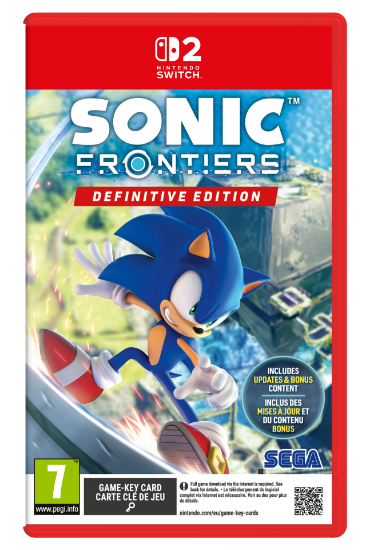 Sonic Frontiers Definitive Edition – emballage