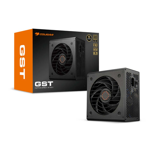 COUGAR GST 850W ATX3.1 / 80 Plus Gold strømforsyning – produktdetalje