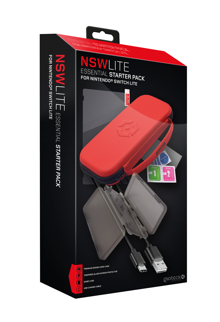 Gioteck Essential Starter Pack – 4 dele til Nintendo Switch Lite – produktbillede 2