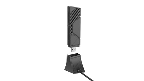 ASUS ROG USB-BE92 BE6500 Tri-Band – Sort