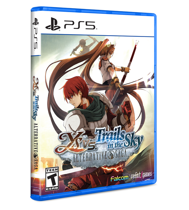 Ys vs. Trails in the Sky: Alternative Saga (Limited Run) (Import) – PlayStation 5 – spilomslag
