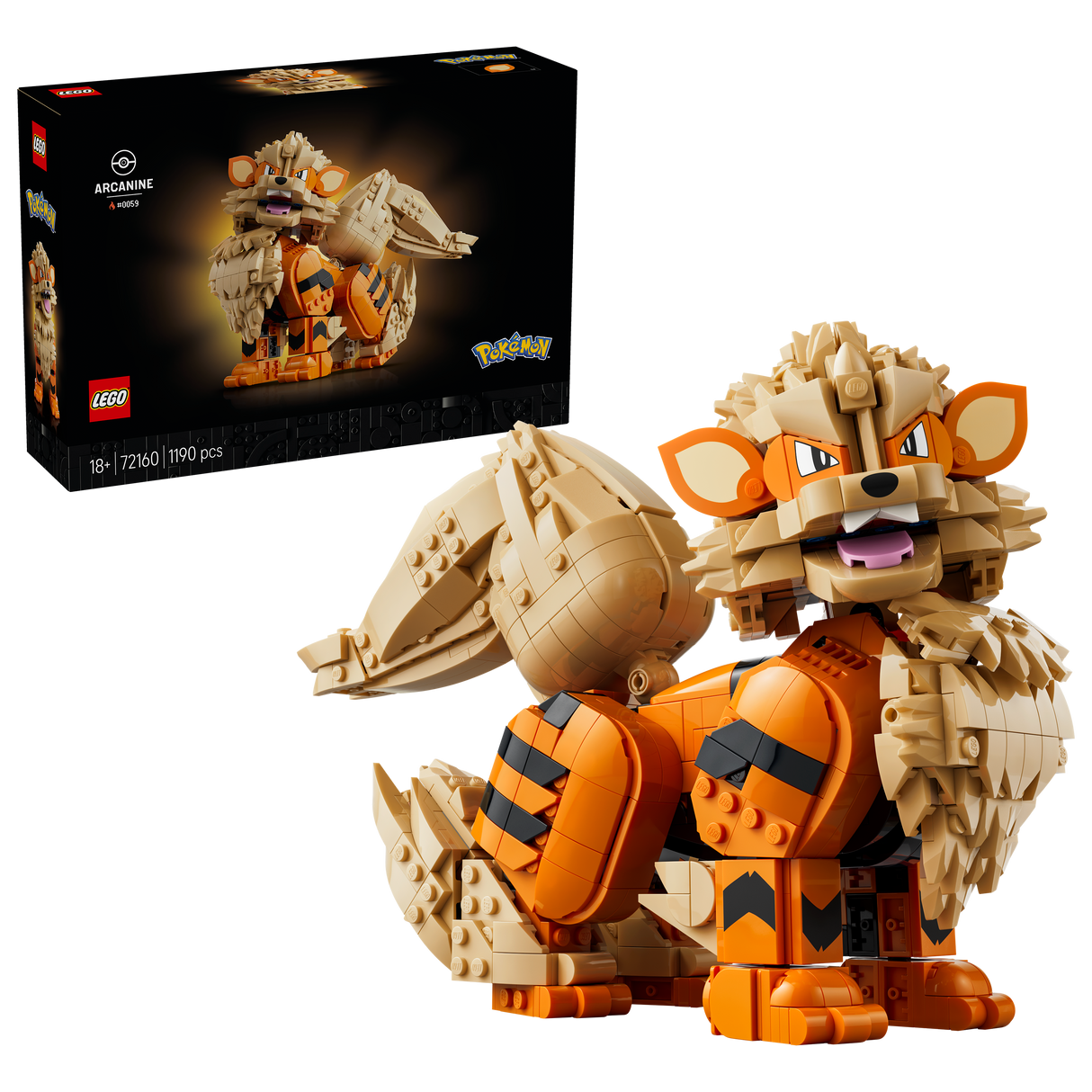 LEGO - Pokémon - Arcanine (72160)