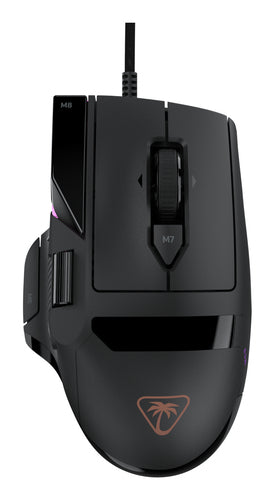 Turtle Beach Command MC3 – kablet gamingmus, sort – Set oppefra