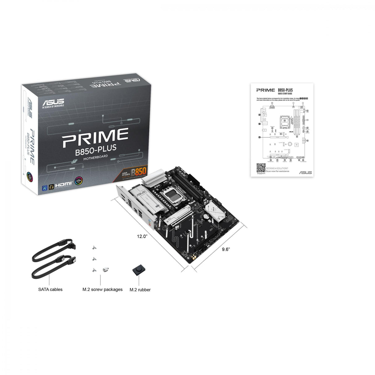 ASUS PRIME B850-PLUS-CSM (ATX, B850, AM5, DDR5) ASUS