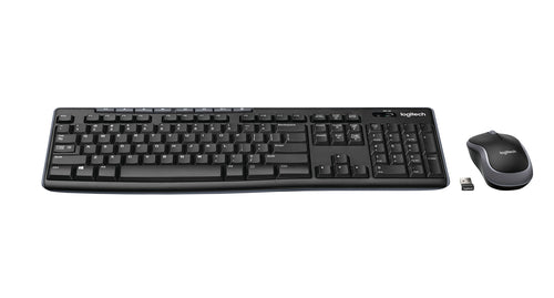 Logitech - MK270 Wireless Keyboard and Mouse Combo Set - Nordic Layout