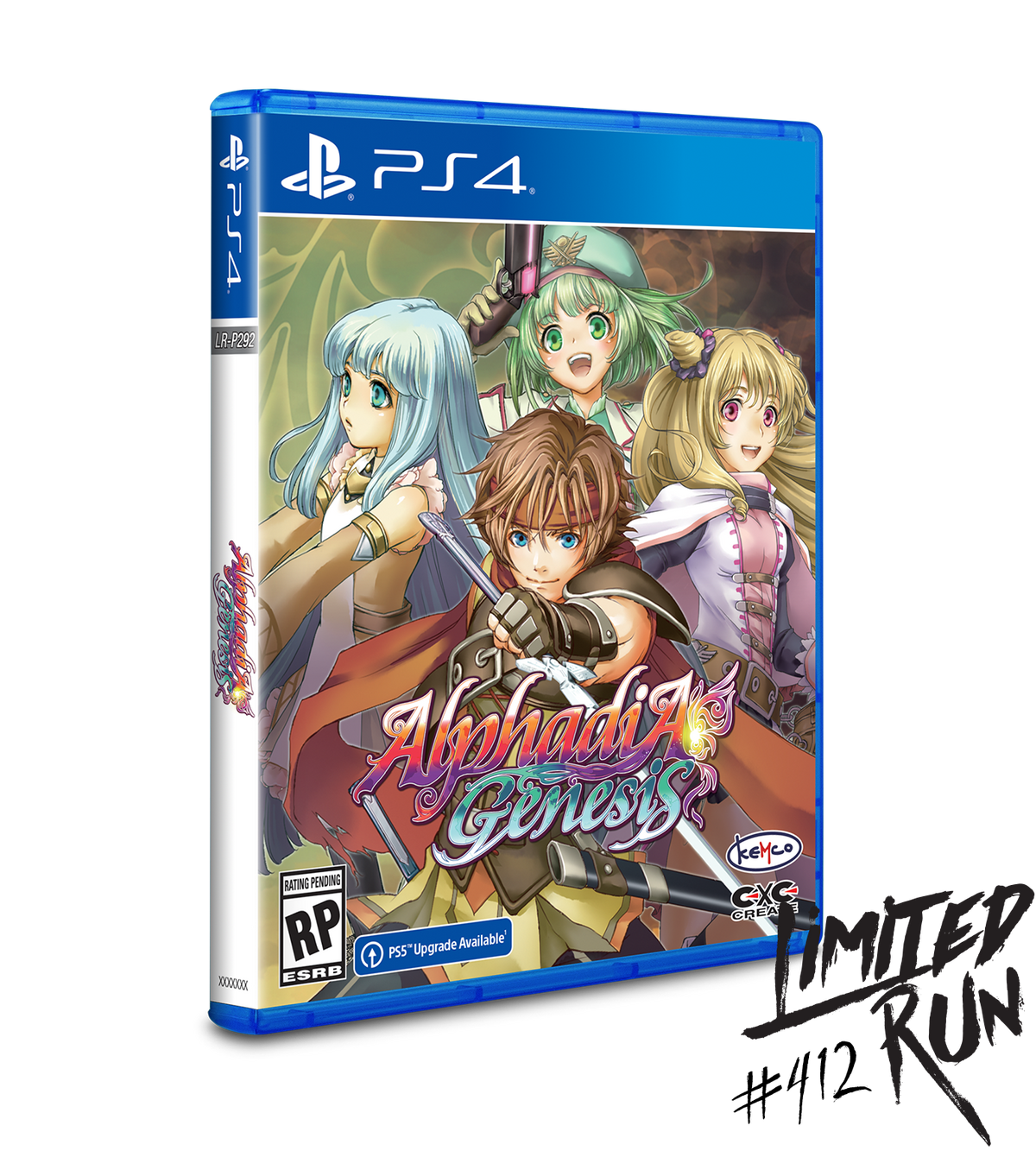 Alphadia Genesis (Limited Run #412) (Import) – PlayStation 4 – spilomslag