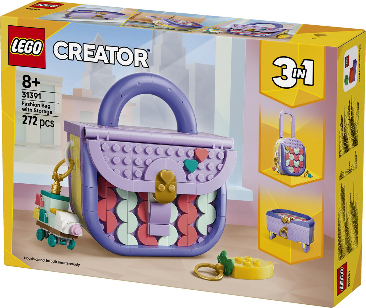 LEGO - LEGO Creator - Art Fashion Bag with Storage (31391) LEGO