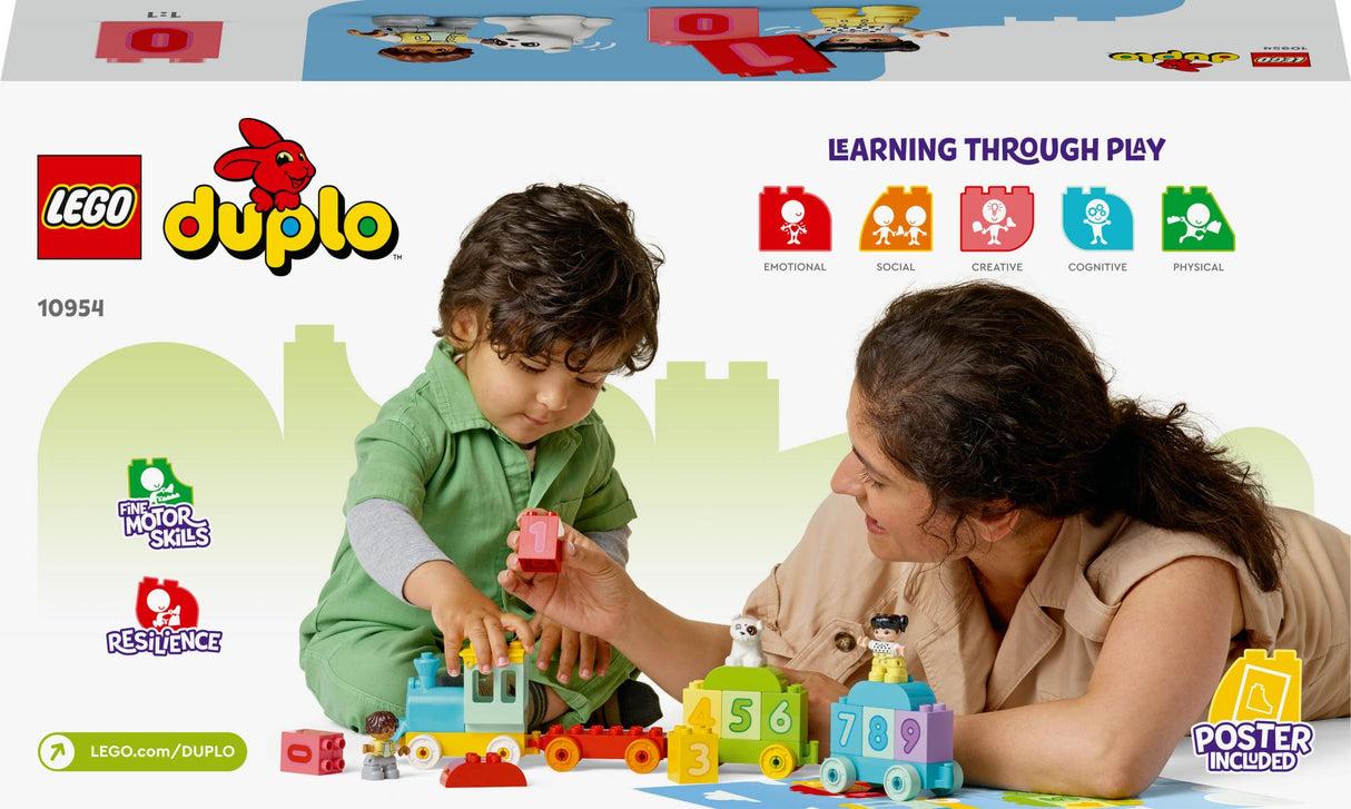 LEGO DUPLO number train - learn to count - 10954 LEGO