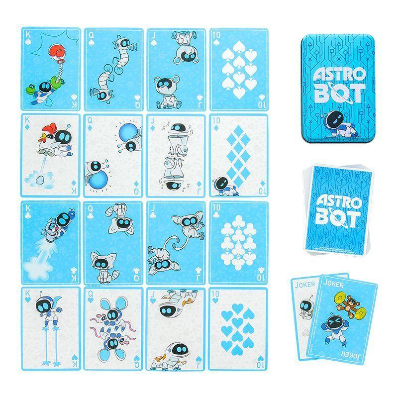 Astrobot Playing Cards in Tin Paladone