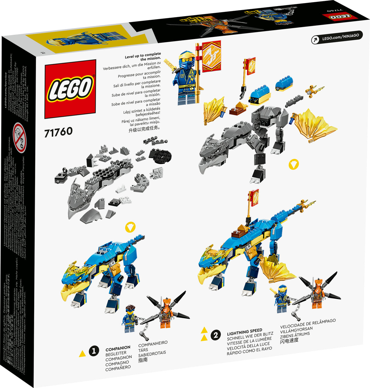 LEGO Ninjago Jay's Thunder Dragon EVO - 71760 LEGO