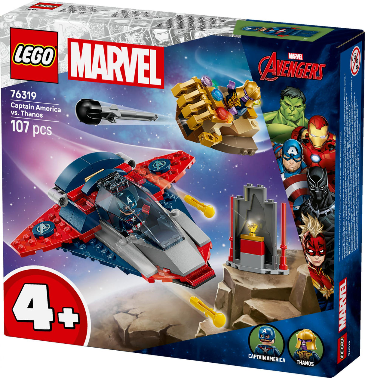 LEGO - Super Heroes - Captain America vs. Thanos (76319) LEGO