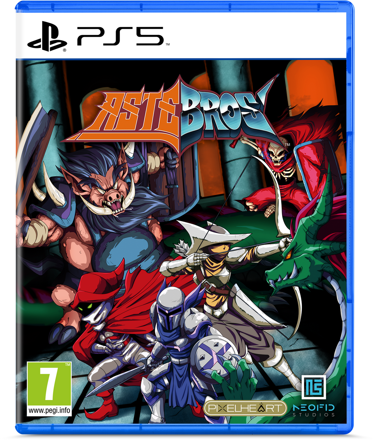 Astebros – PlayStation 5 – spilomslag